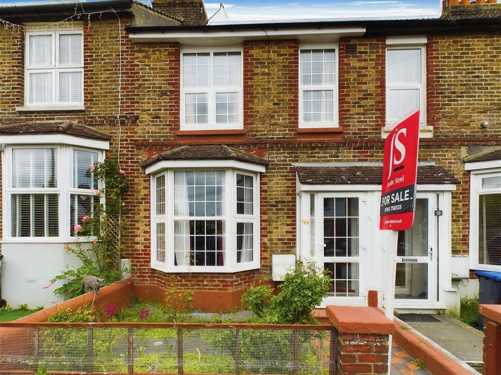 3 bed terraced house for sale in Myrtle Road, Lancing BN15, £275,000