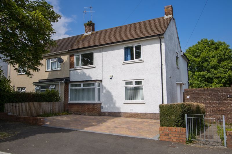4 bed semi-detached house for sale in Elfed Avenue, Penarth CF64, £435,000