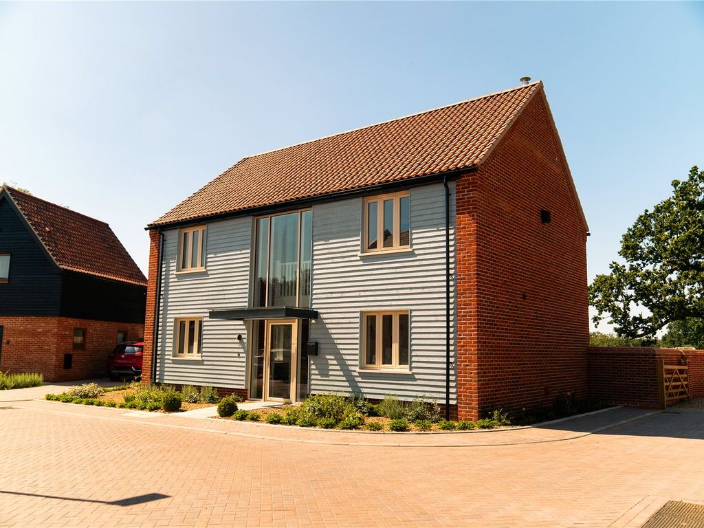 New home, 4 bed detached house for sale in Plot 10 The Gathering, Wretham Road, Great Hockham, Thetford IP24, £525,000