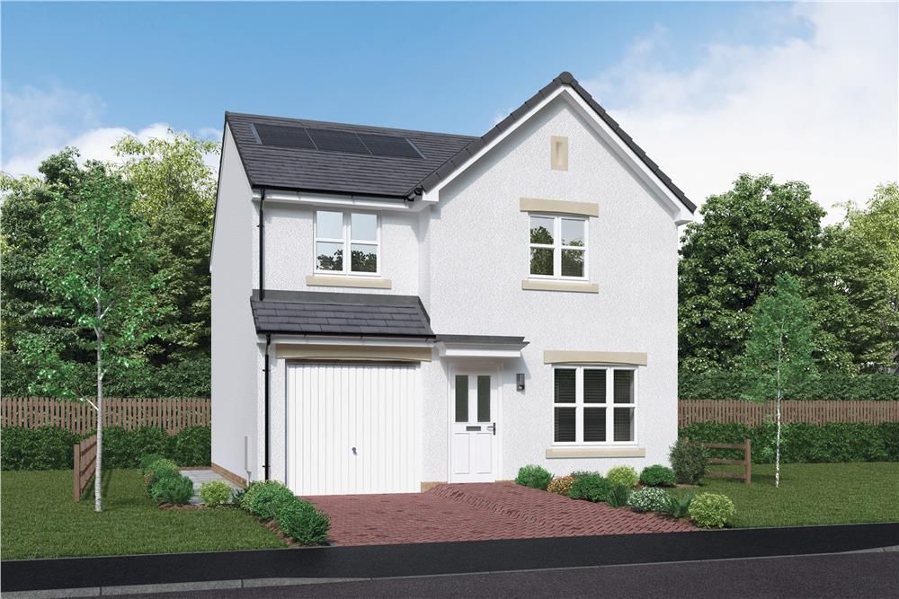New home, 4 bed detached house for sale in "Leawood" at Calender Avenue, Kirkcaldy KY1, £262,000