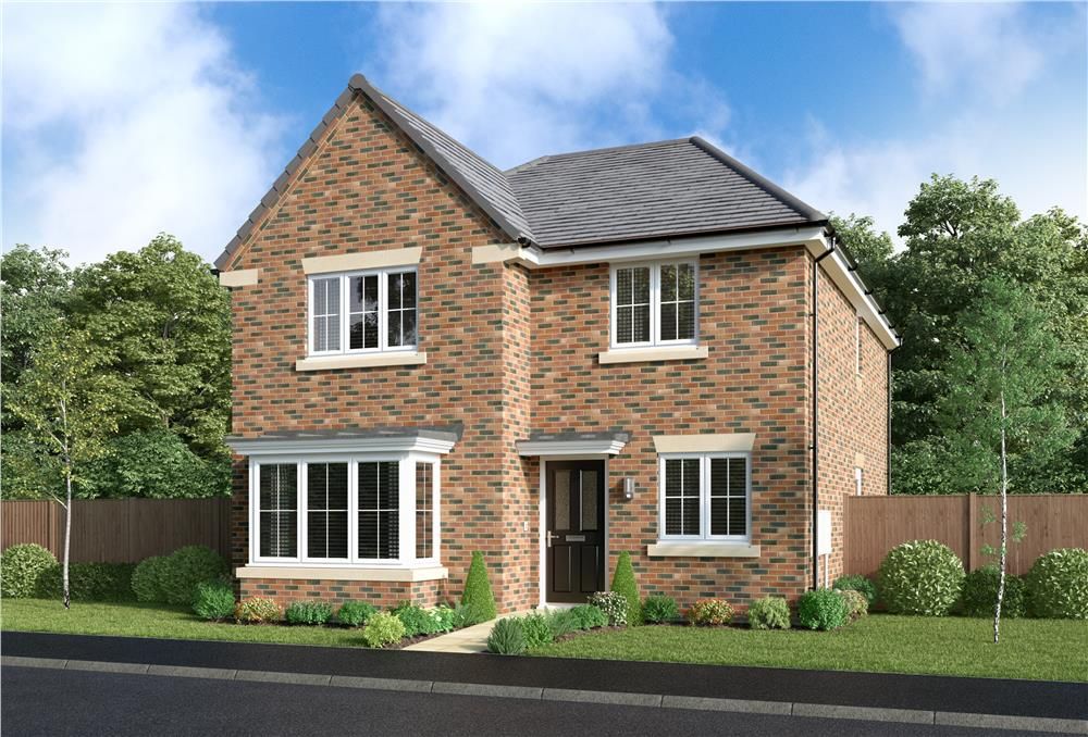 New home, 4 bed detached house for sale in "The Brantham" at Off Durham Lane, Eaglescliffe TS16, £350,000