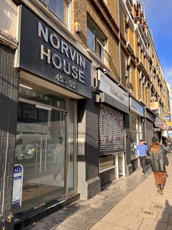 Office to let in Commercial Street, London E1, £58,800 pa