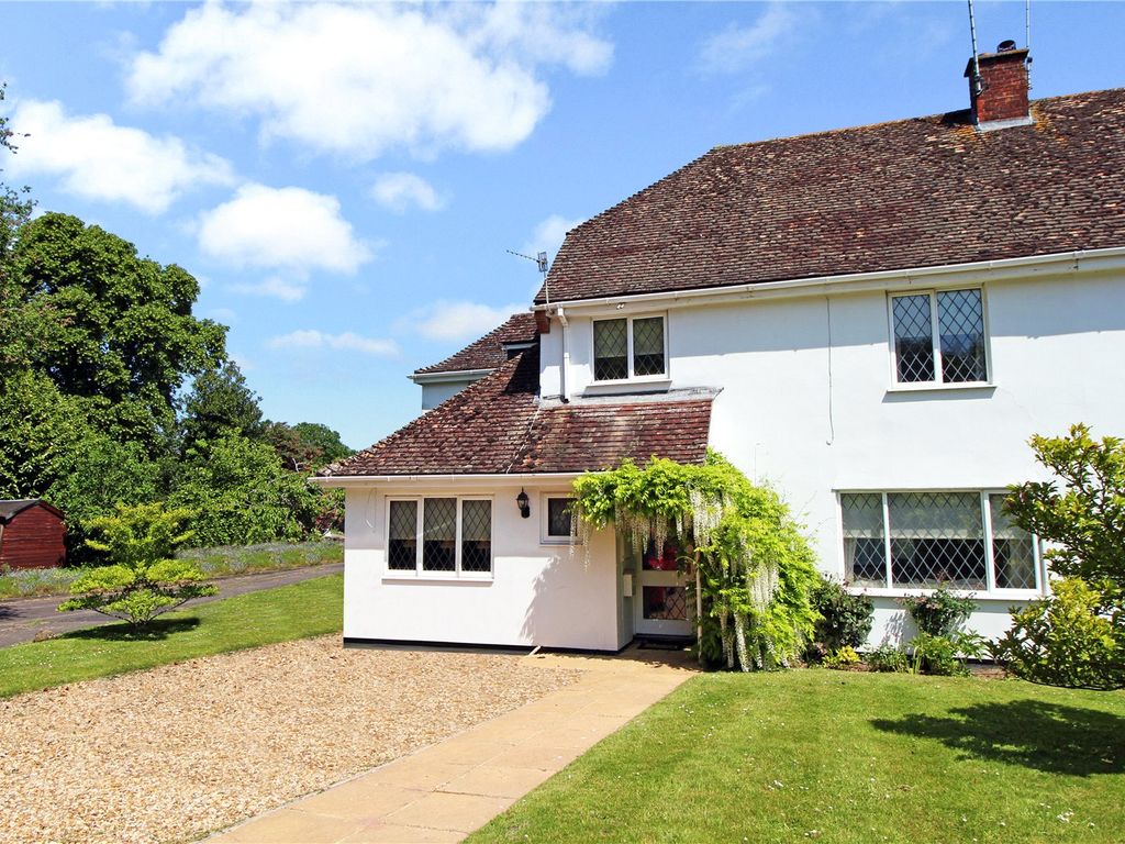 3 bed semi-detached house for sale in Glebe Close, Aldbourne, Marlborough, Wiltshire SN8, £485,000