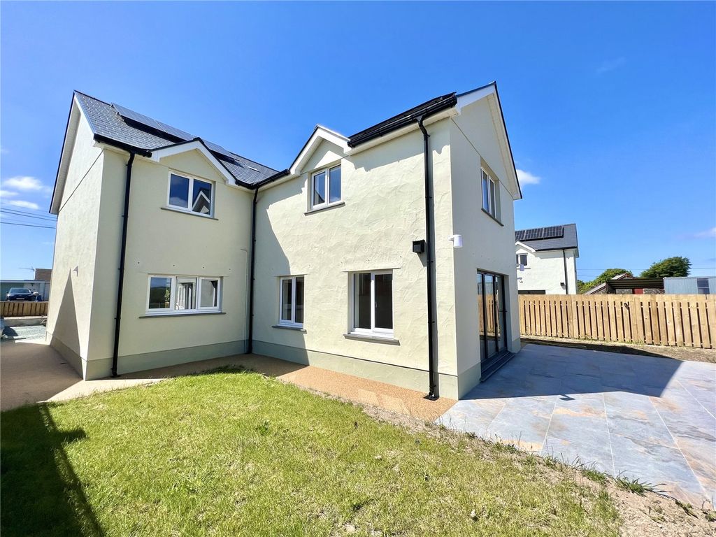 New home, 5 bed detached house for sale in Lady Road, Blaenporth, Aberteifi, Lady Road SA43, £499,950