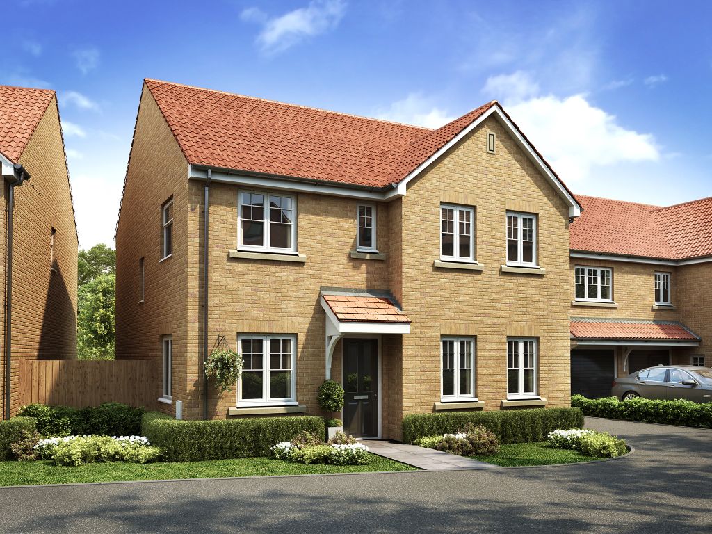 New home, 4 bed detached house for sale in "The Chantry" at Hartburn, Morpeth NE61, £342,950