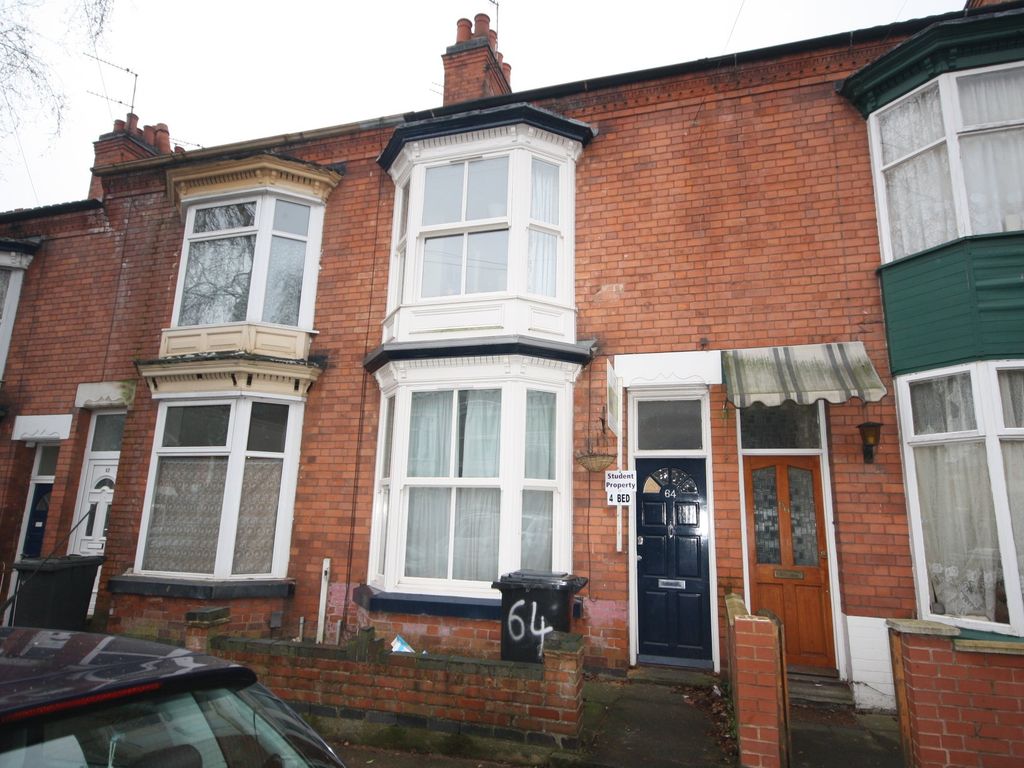 4 bed terraced house to rent in Beaconsfield Road, Leicester LE3, £1,200 pcm