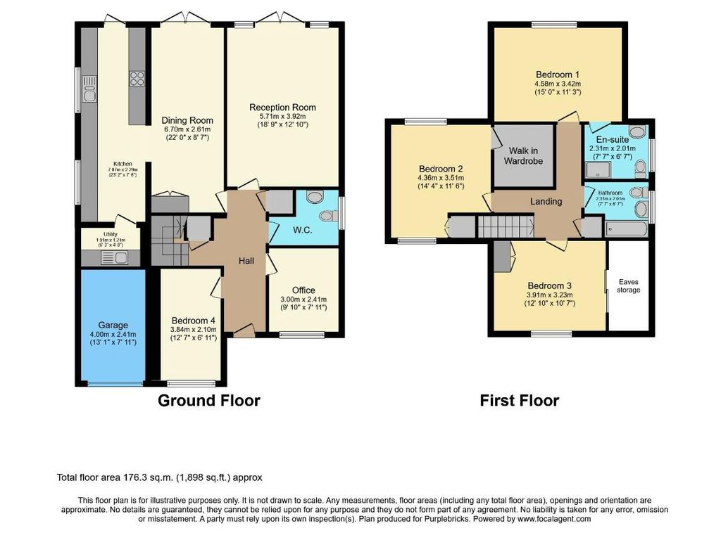 4 bed detached house for sale in Woodham, Surrey KT15, £830,000