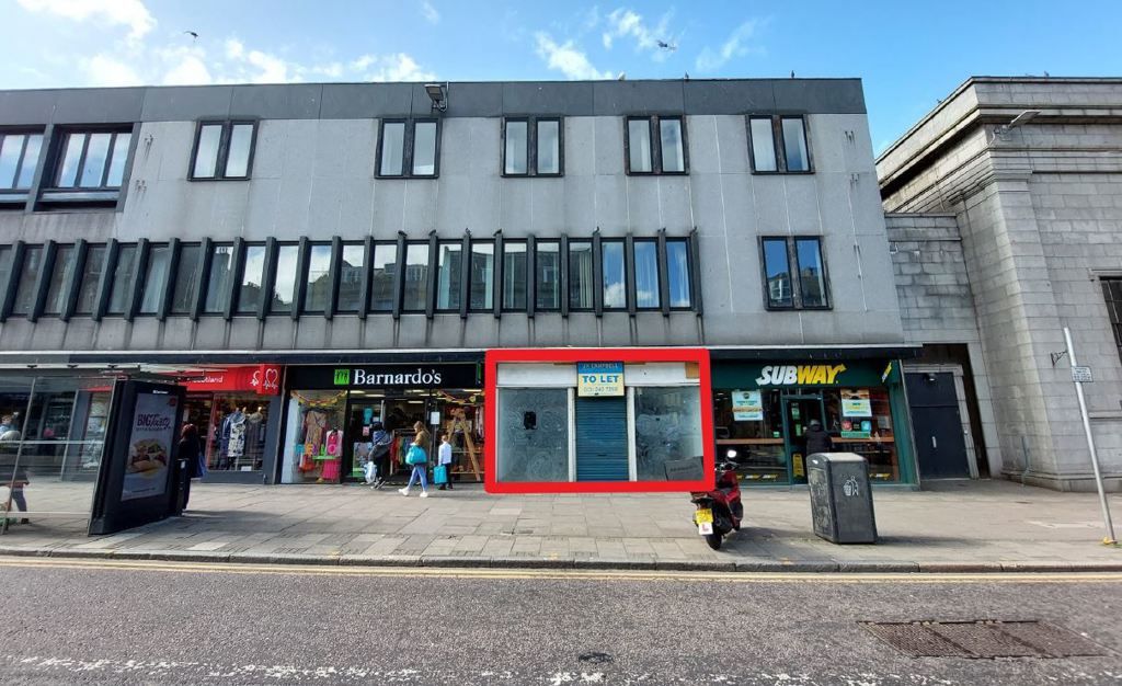 Retail premises to let in 198, Union Street, Aberdeen AB10, £30,000 pa