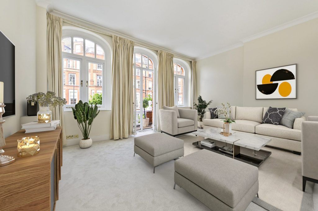 2 bed flat for sale in Pont Street, Knightsbridge SW1X, £2,595,000