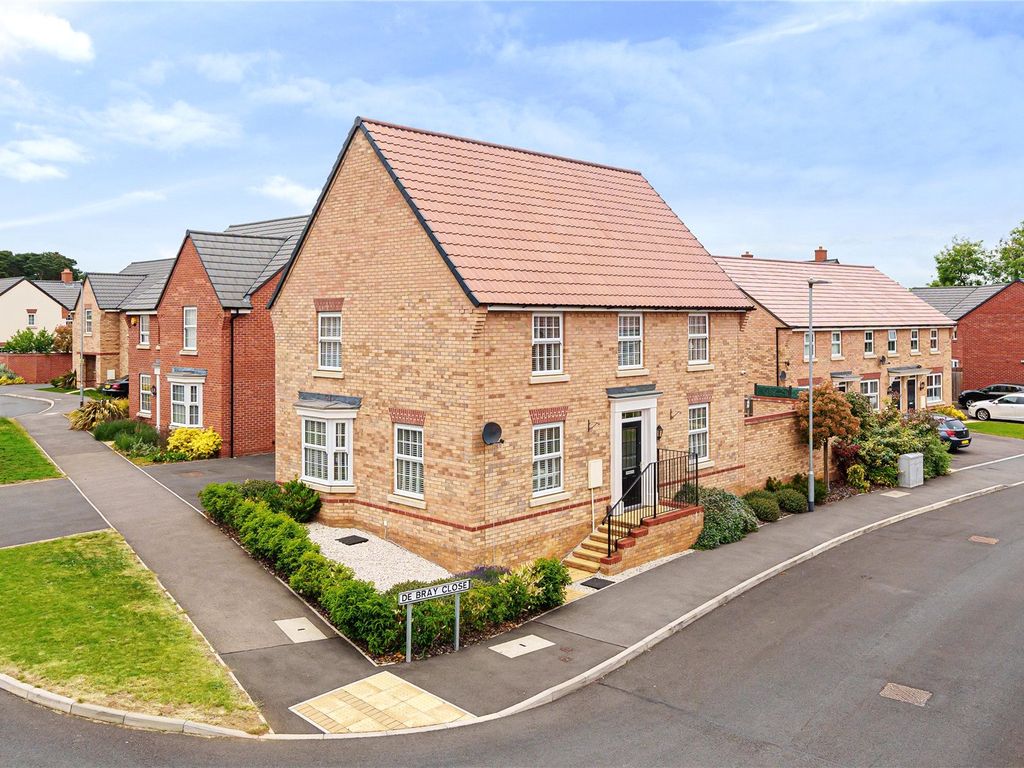 4 bed detached house for sale in De Bray Close, Lower Harlestone, Northampton NN5, £440,000