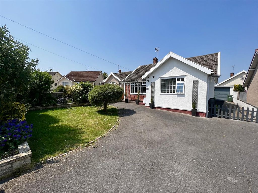 2 bed detached bungalow for sale in South Lawn Close, Locking, Weston-Super-Mare BS24, £365,500