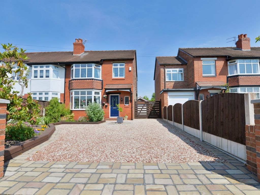 3 bed semi-detached house for sale in 292 Stockport Road, Marple, Stockport SK6, £390,000