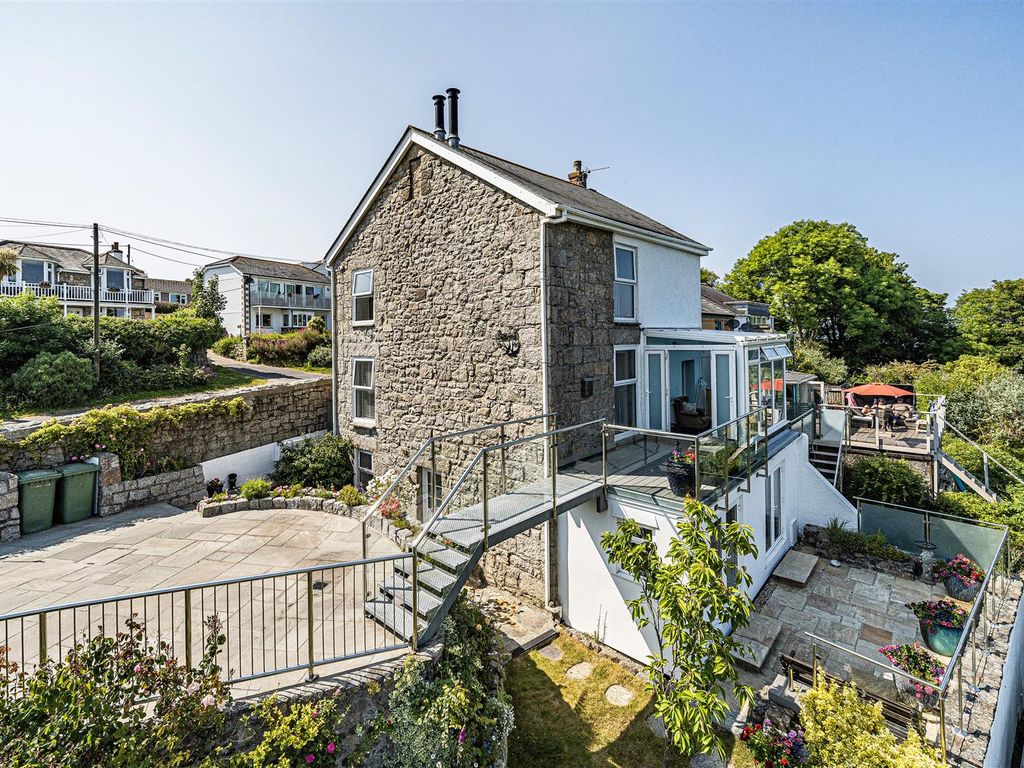 3 bed semi-detached house for sale in St. Ives Road, Carbis Bay, St. Ives TR26, £745,000