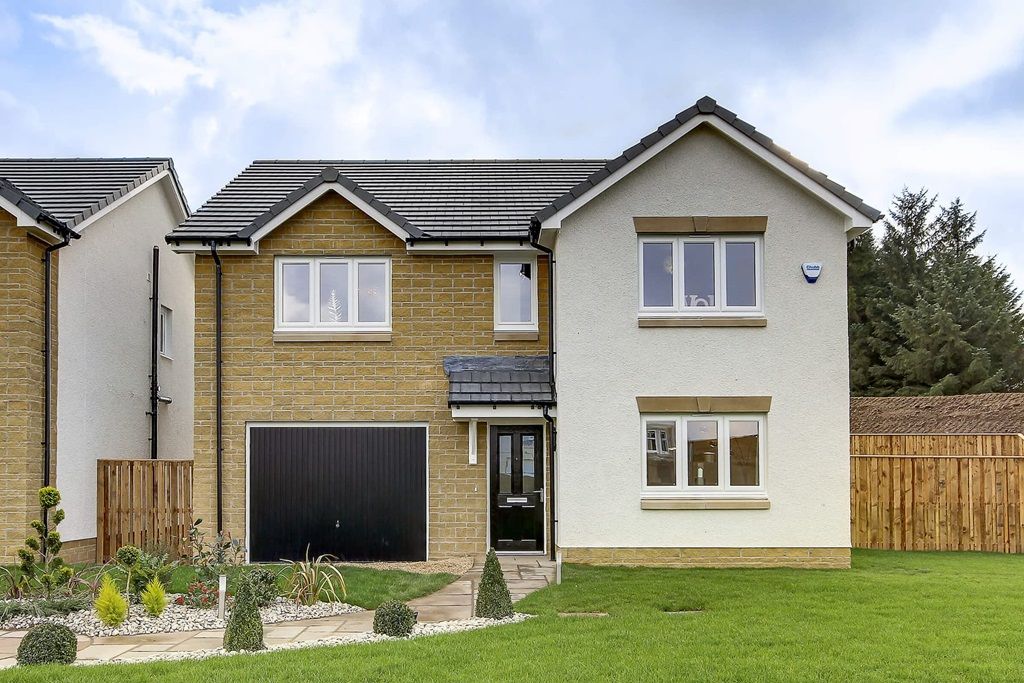 New home, 4 bed detached house for sale in "The Stewart  - Plot 121" at Craigton Drive, Bishopton PA7, £424,995