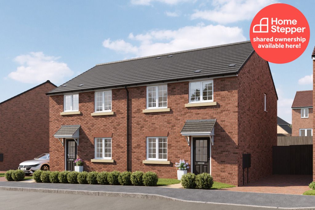 New home, 3 bed semi-detached house for sale in "Mayfield" at Douglas Crescent, Auckland Park, Bishop Auckland DL14, £97,998