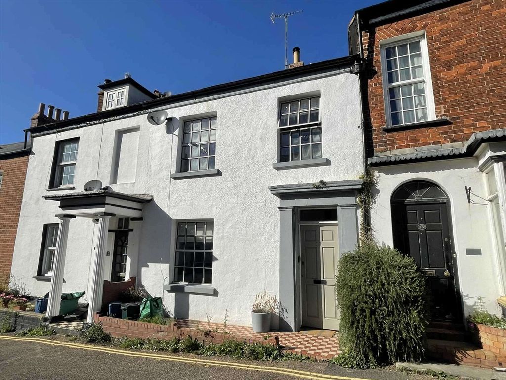 3 bed terraced house for sale in Bicton Street, Exmouth EX8, £375,000