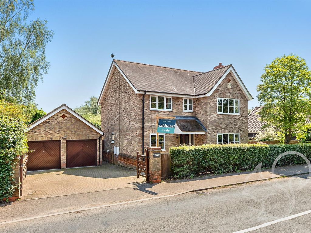 4 bed detached house for sale in High Street, Long Melford, Sudbury CO10, £500,000
