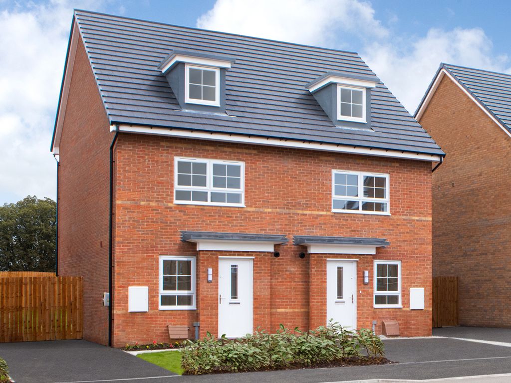 New home, 4 bed semi-detached house for sale in "Kingsville" at Beeston Business, Technology Drive, Beeston, Nottingham NG9, £389,995
