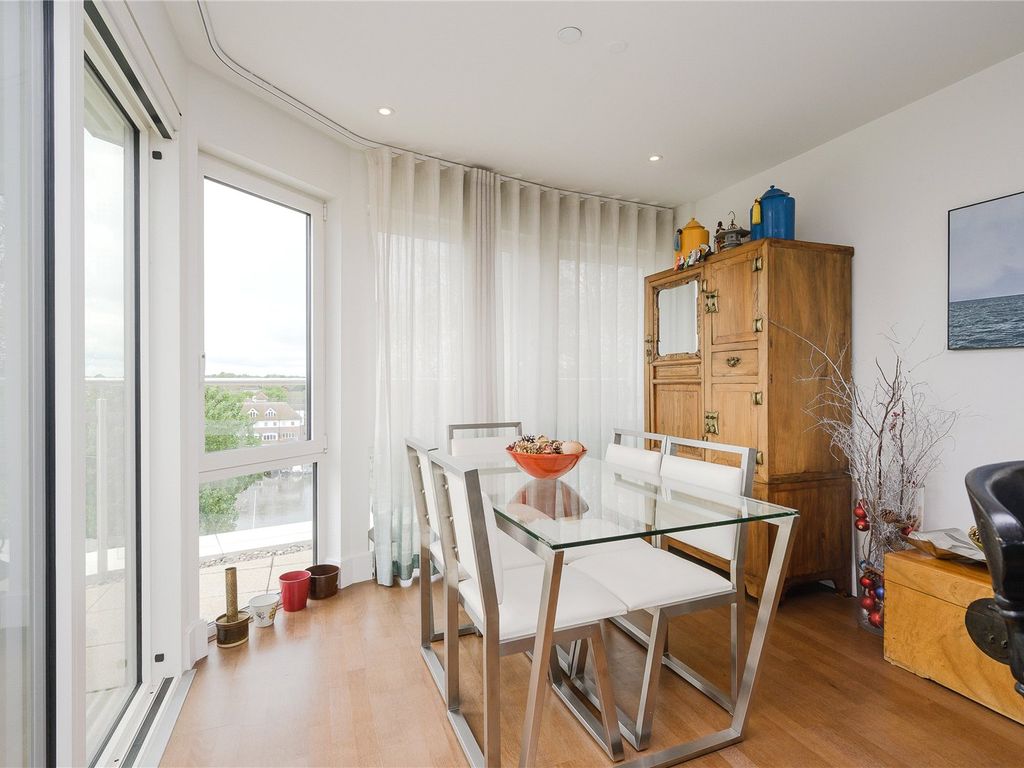 3 bed flat for sale in Kingston Riverside, Henry Macaulay Avenue, Kingston Upon Thames KT2, £1,395,000