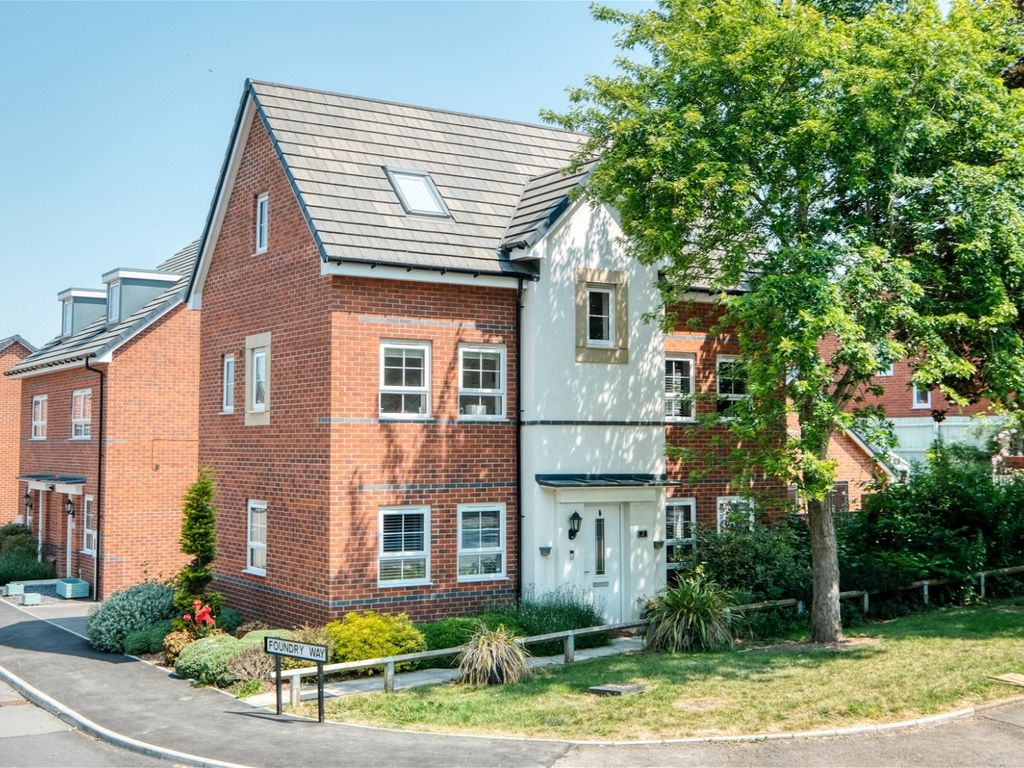 4 bed detached house for sale in Foundry Way, Stoke Prior, Bromsgrove B60, £390,000
