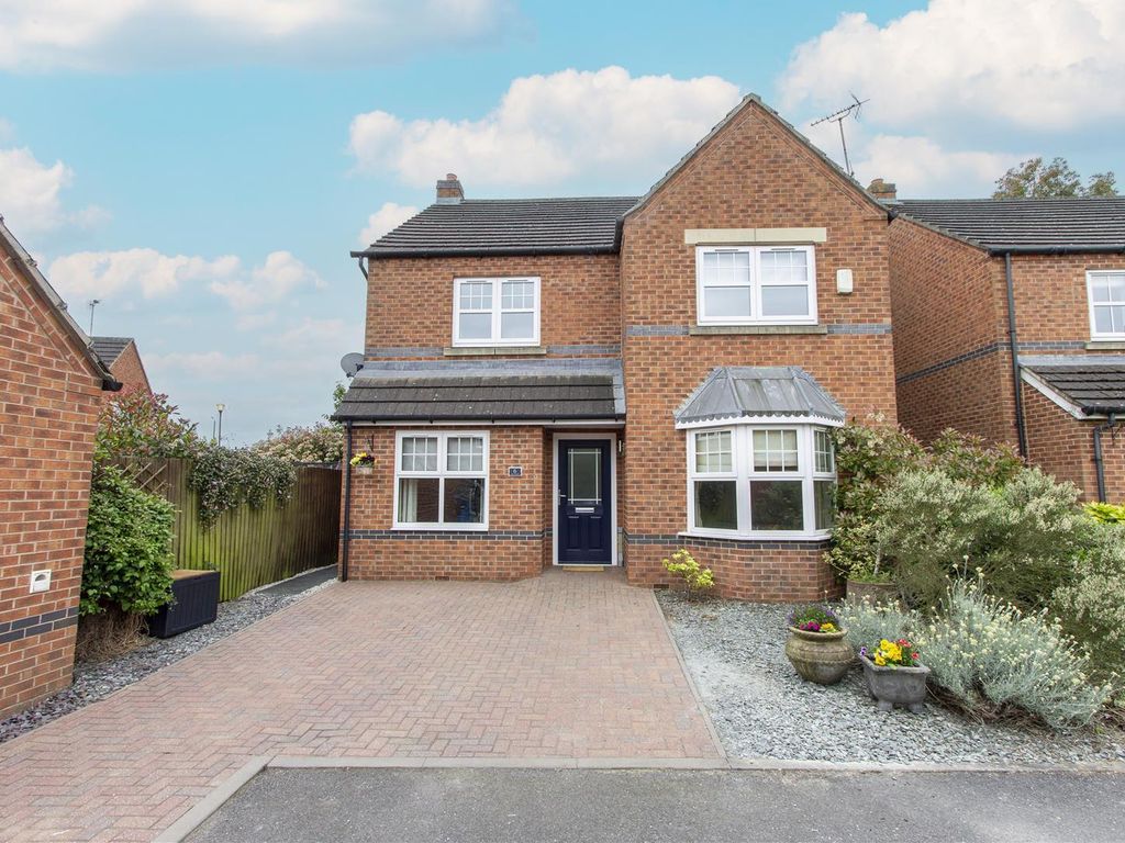 4 bed detached house for sale in Ash Close, Barlborough, Chesterfield S43, £375,000