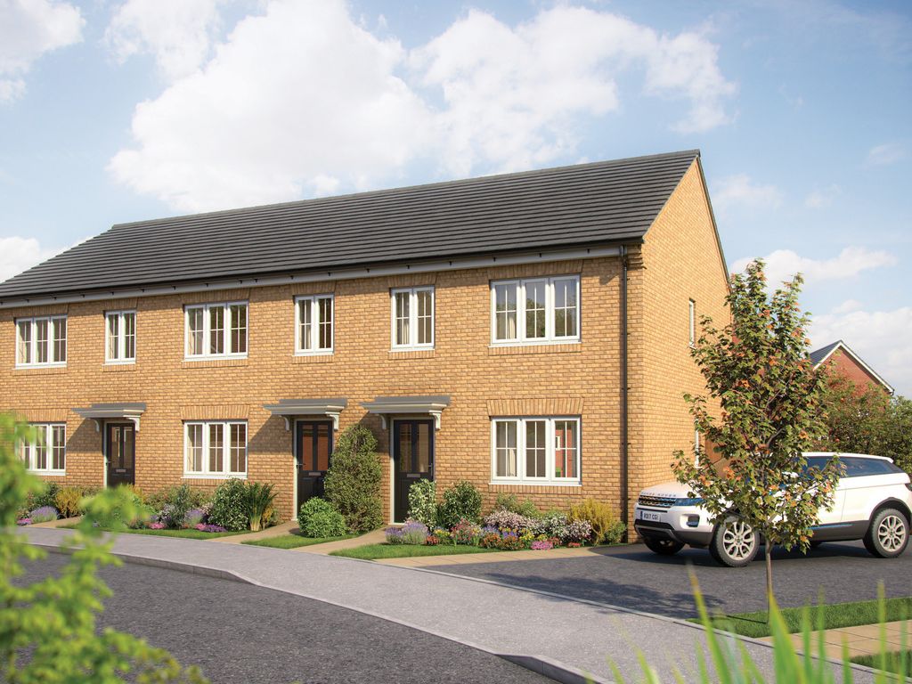 New home, 3 bed end terrace house for sale in "The Hazel" at Hitchin Road, Clifton, Shefford SG17, £202,500