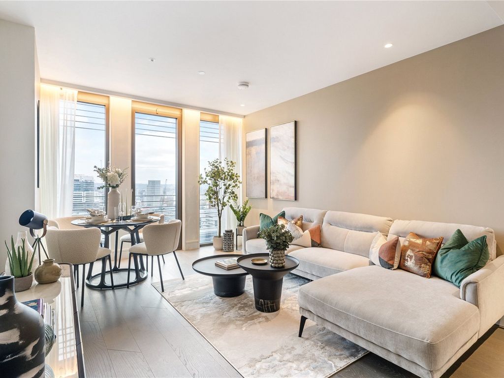 New home, 1 bed flat for sale in One Bishopsgate Plaza, 80 Houndsditch, City Of London EC3A, £1,160,000