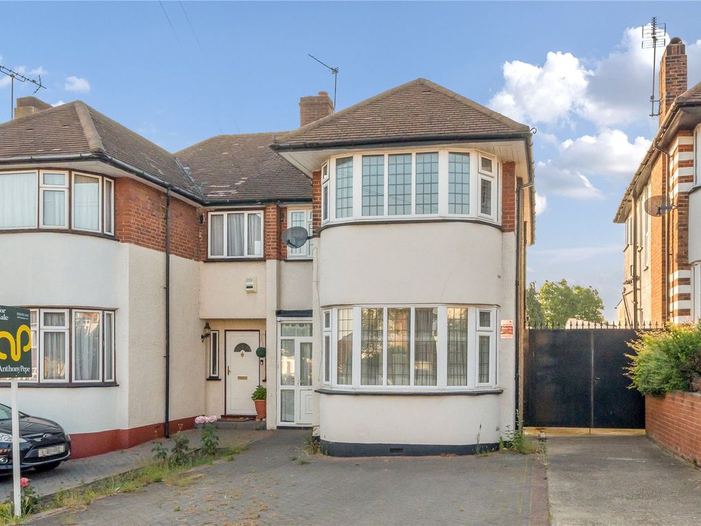 3 bed semi-detached house for sale in Summit Way, Southgate, London N14, £700,000