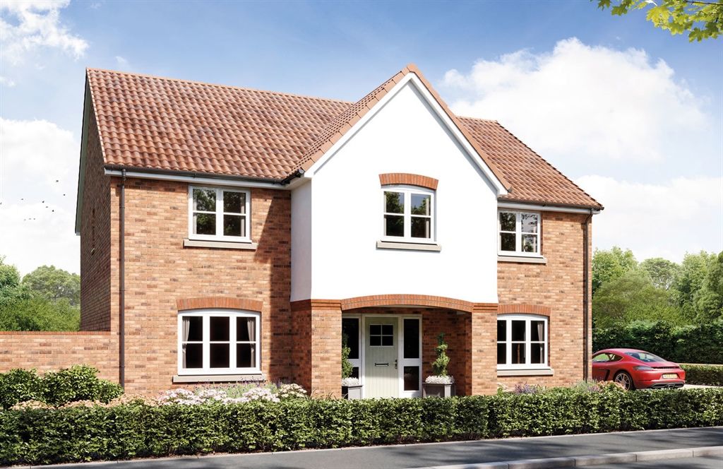 New home, 5 bed detached house for sale in "The Brockhampton " at Newmarket Road, Cringleford, Norwich NR4, £684,950