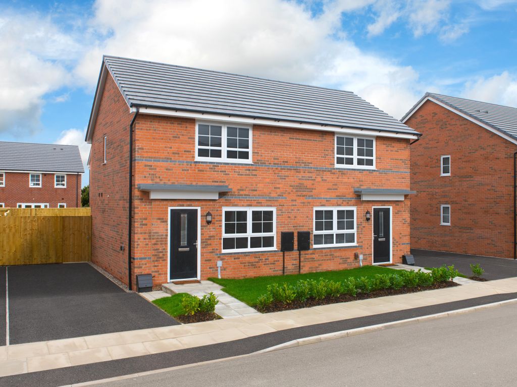 New home, 2 bed semi-detached house for sale in "Roseberry" at Liverpool Road, Formby, Liverpool L37, £243,500