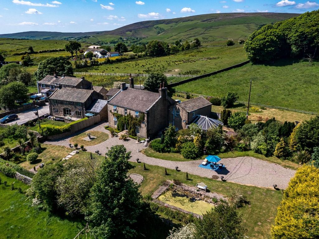 5 bed farmhouse for sale in Higham, Burnley BB12, £875,000