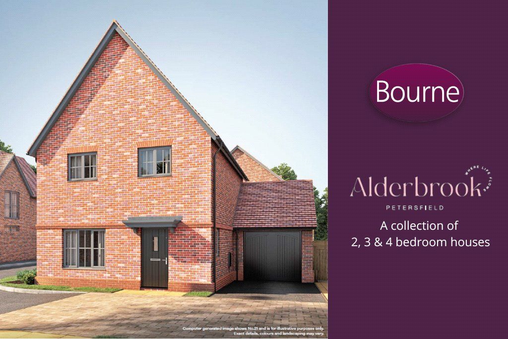 New home, 3 bed detached house for sale in Brookwood Road, Petersfield, Hampshire GU31, £589,000