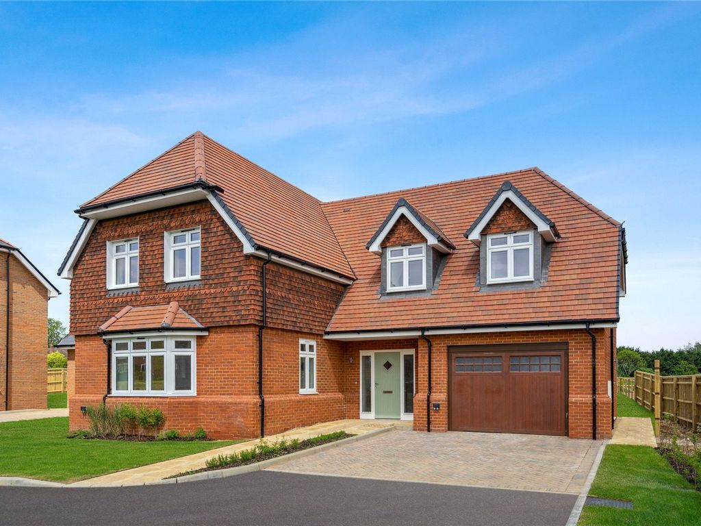 New home, 4 bed detached house for sale in Kiln Cottage, Oakfields, Leckhampstead Road, Akeley, Buckingham MK18, £895,000