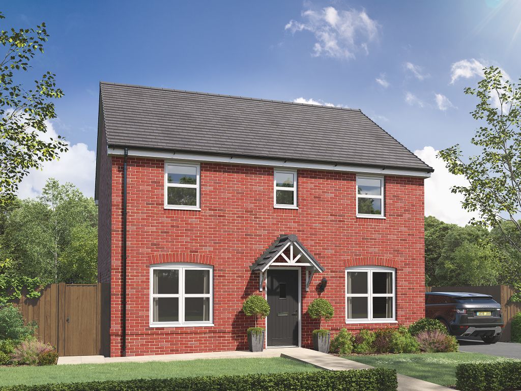 New home, 4 bed detached house for sale in "The Brampton" at Waterhouse Way, Peterborough PE7, £422,000