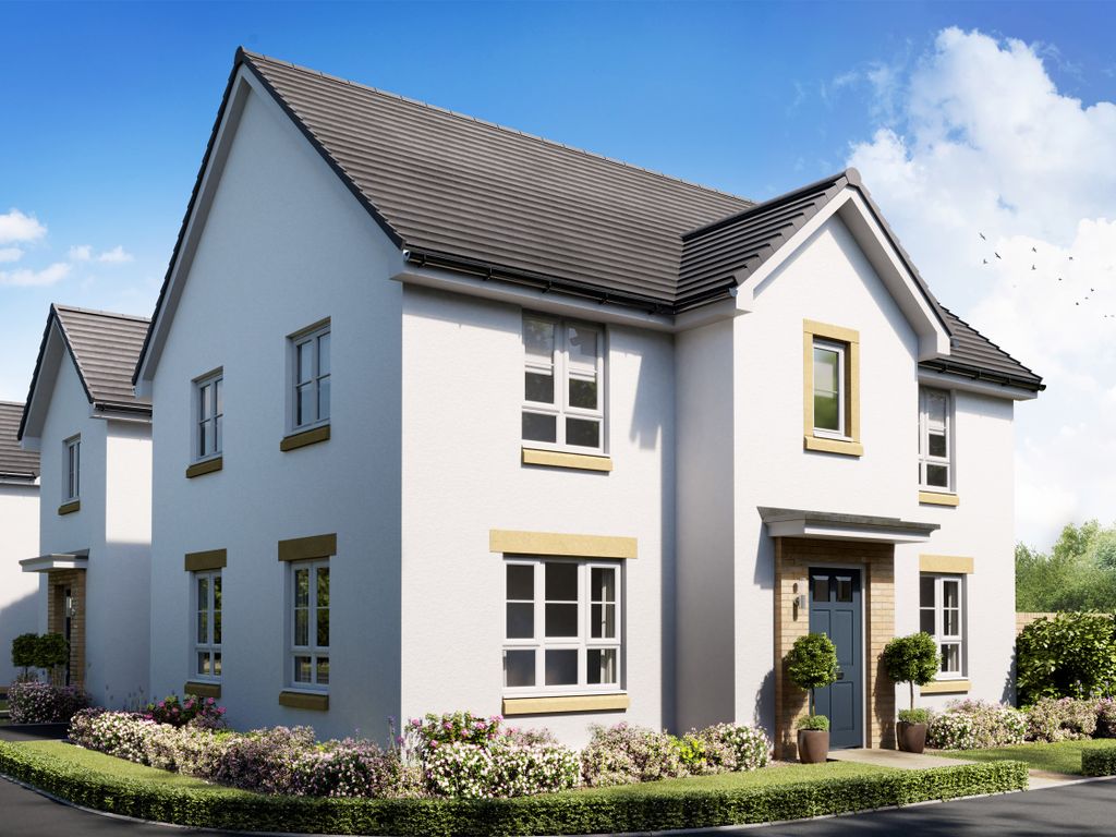 New home, 4 bed detached house for sale in "Campbell" at Lennie Cottages, Craigs Road, Edinburgh EH12, £569,995