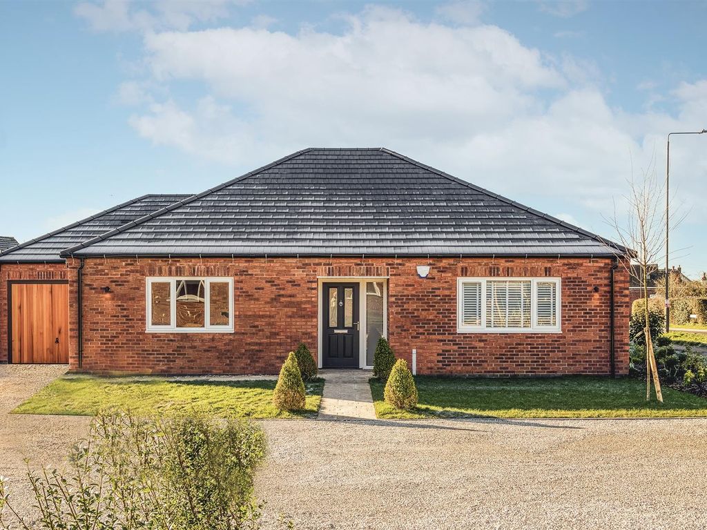 New home, 3 bed detached bungalow for sale in The Chimes, Derby Road, Hilton, Derby DE65, £449,995