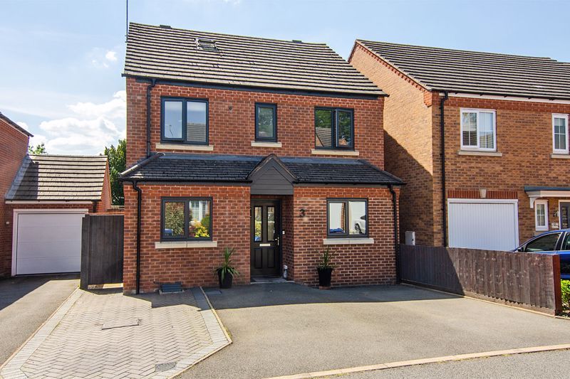 4 bed detached house for sale in Eaton Croft, Rugeley WS15, £365,000