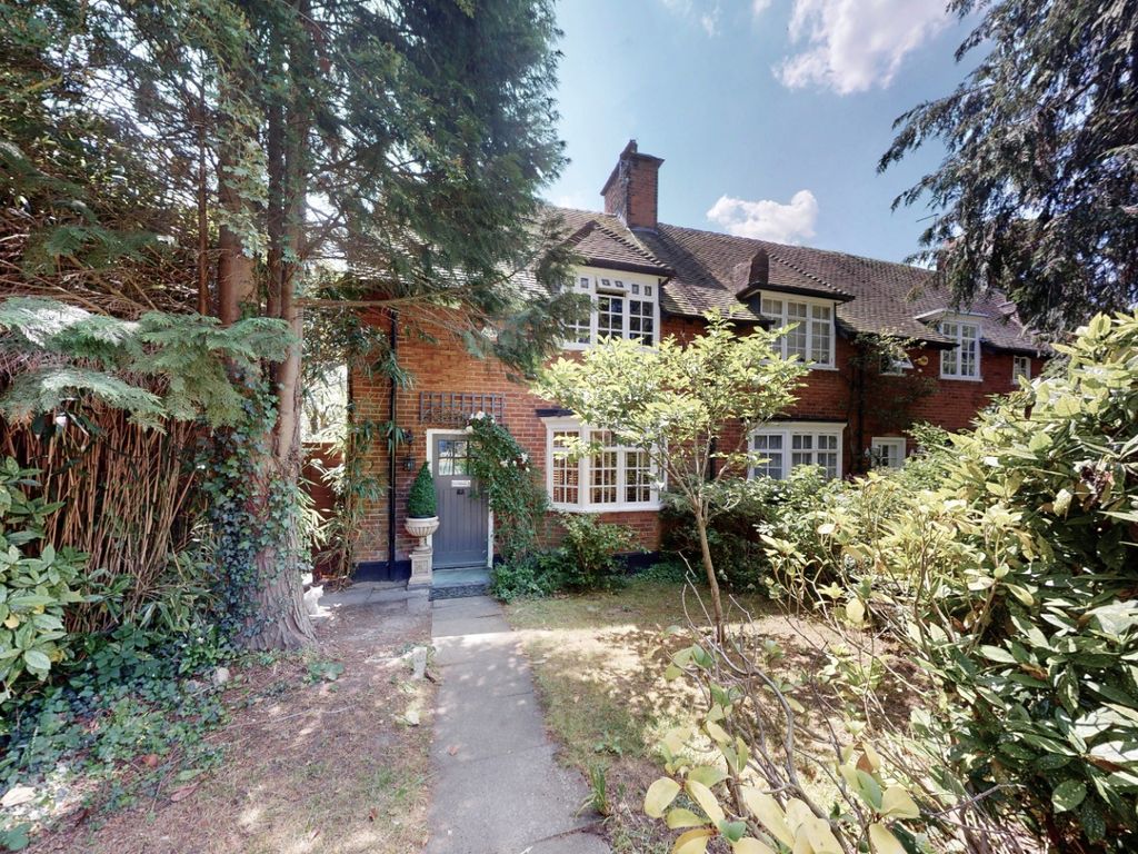 3 bed terraced house for sale in Falloden Way, Hampstead Garden Suburb, London. NW11, £690,000