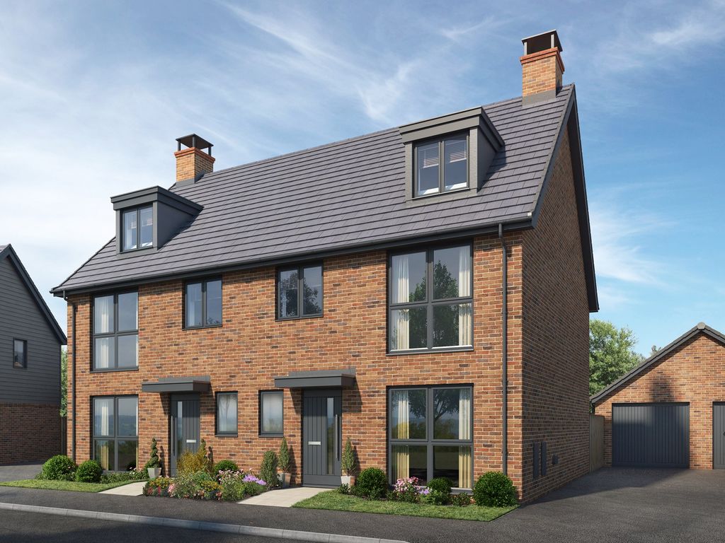 New home, 3 bed detached house for sale in "The Tulip" at Broad Road, Hambrook, Chichester PO18, £525,000