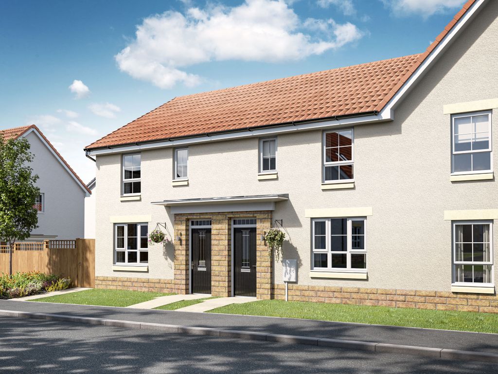 New home, 3 bed terraced house for sale in "Huntly" at Younger Gardens, St. Andrews KY16, £346,995