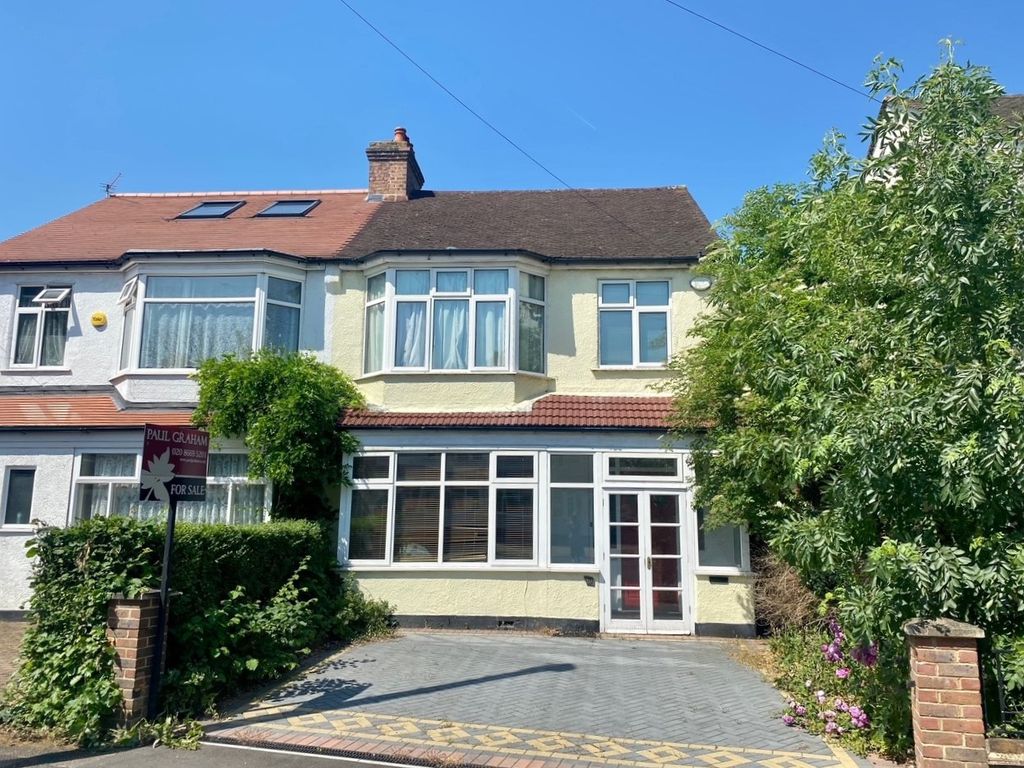 3 bed semi-detached house for sale in Demesne Road, Wallington SM6, £550,000