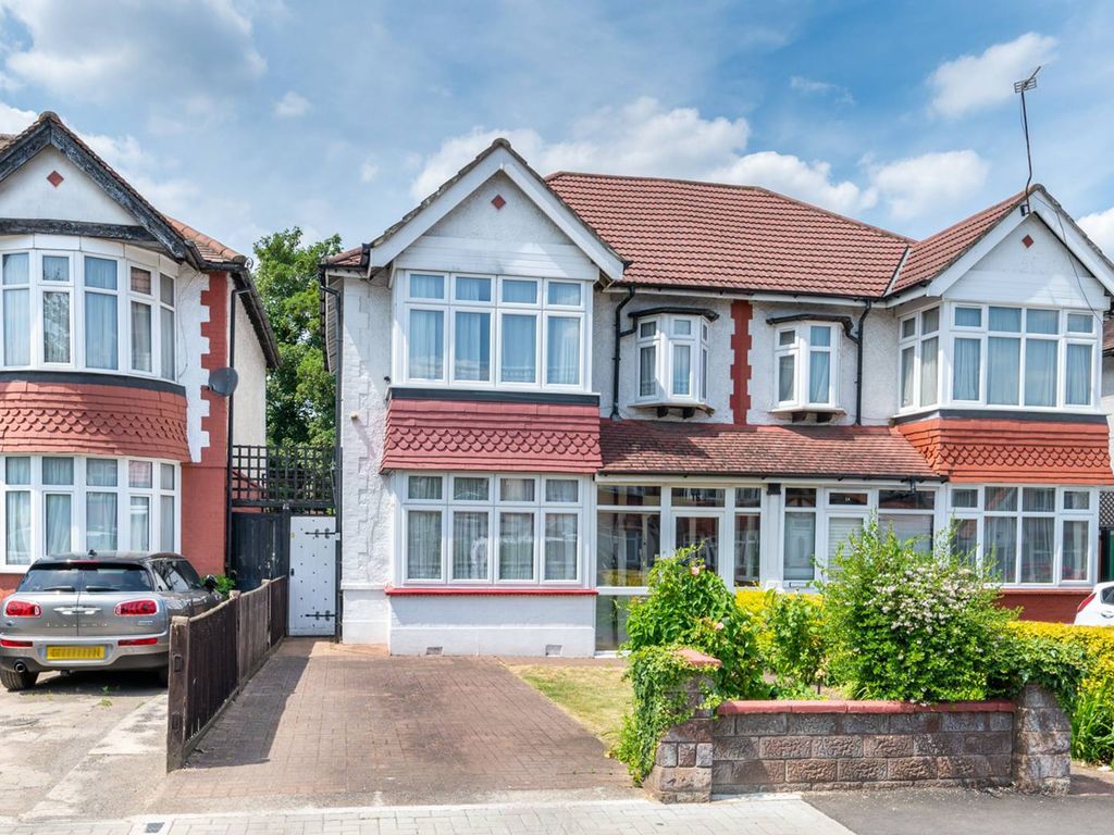 3 bed semi-detached house for sale in Castleton Avenue, Wembley HA9, £650,000