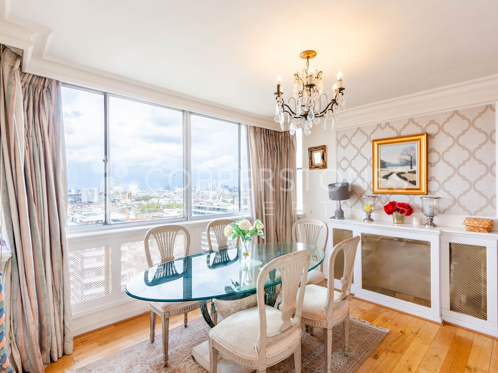 3 bed flat for sale in Quadrangle Tower, Hyde Park W2, £1,400,000