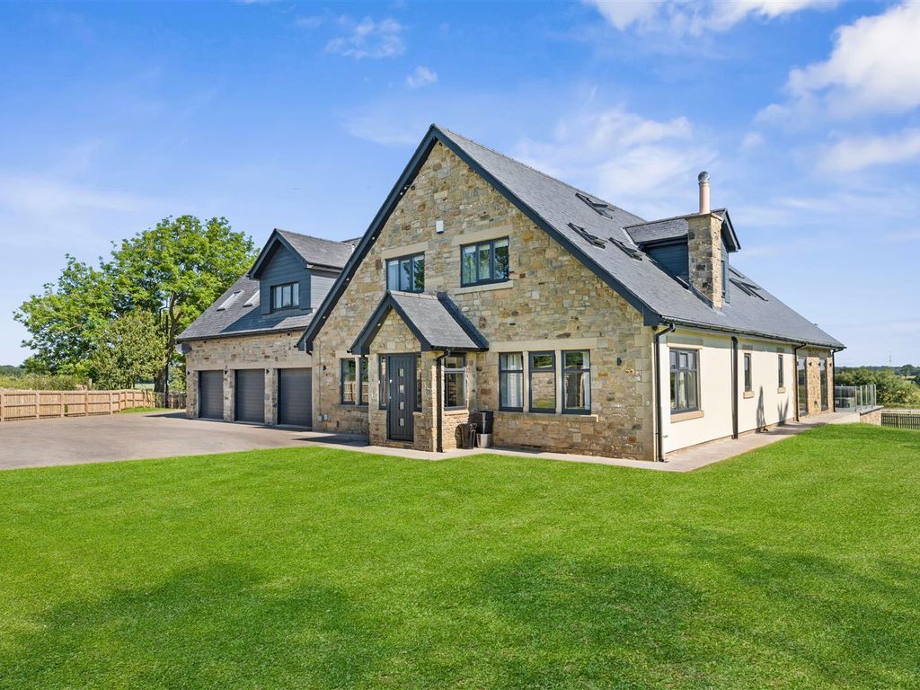 5 bed detached house for sale in Stamfordham Road, Eachwick, Newcastle Upon Tyne, Northumberland NE18, £1,450,000