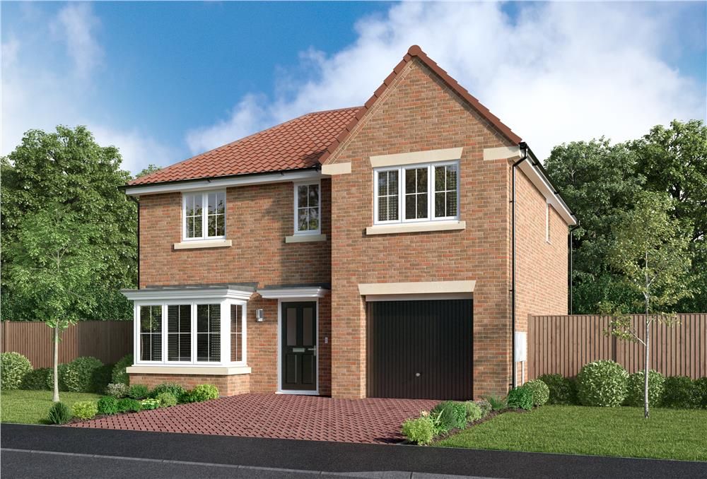 New home, 4 bed detached house for sale in "The Maplewood" at Off Durham Lane, Eaglescliffe TS16, £300,000