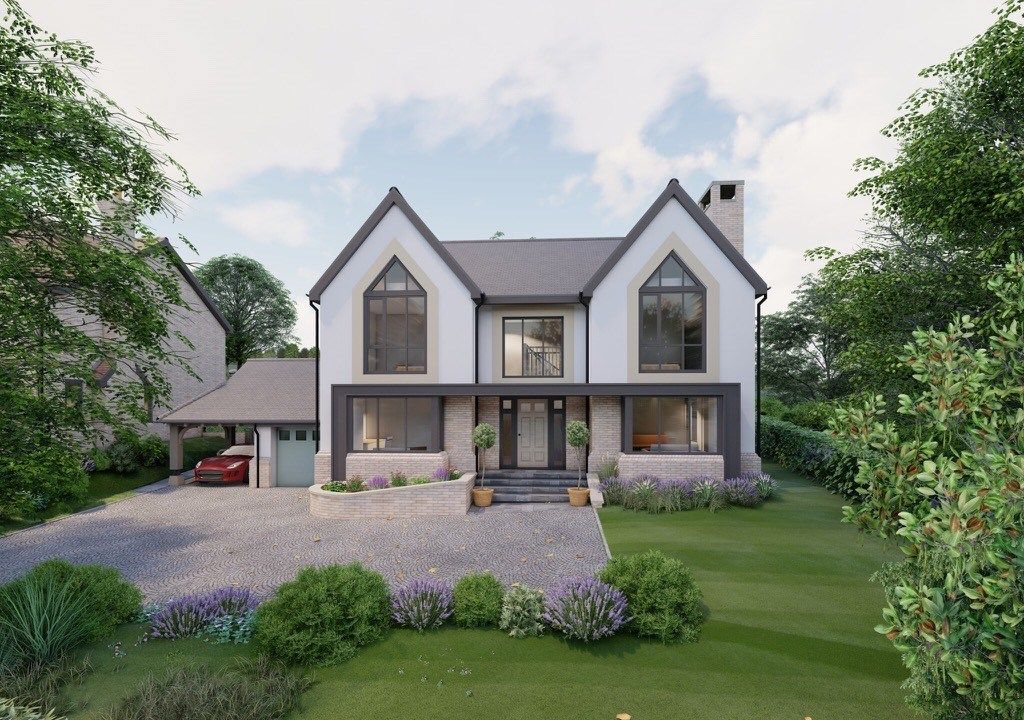 New home, 4 bed detached house for sale in Malvern View, Stonepit Lane, Inkberrow WR7, £995,000