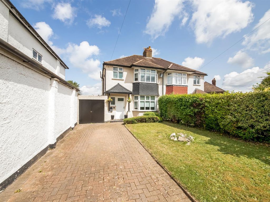 3 bed semi-detached house for sale in Waddington Avenue, Old Coulsdon, Coulsdon CR5, £525,000