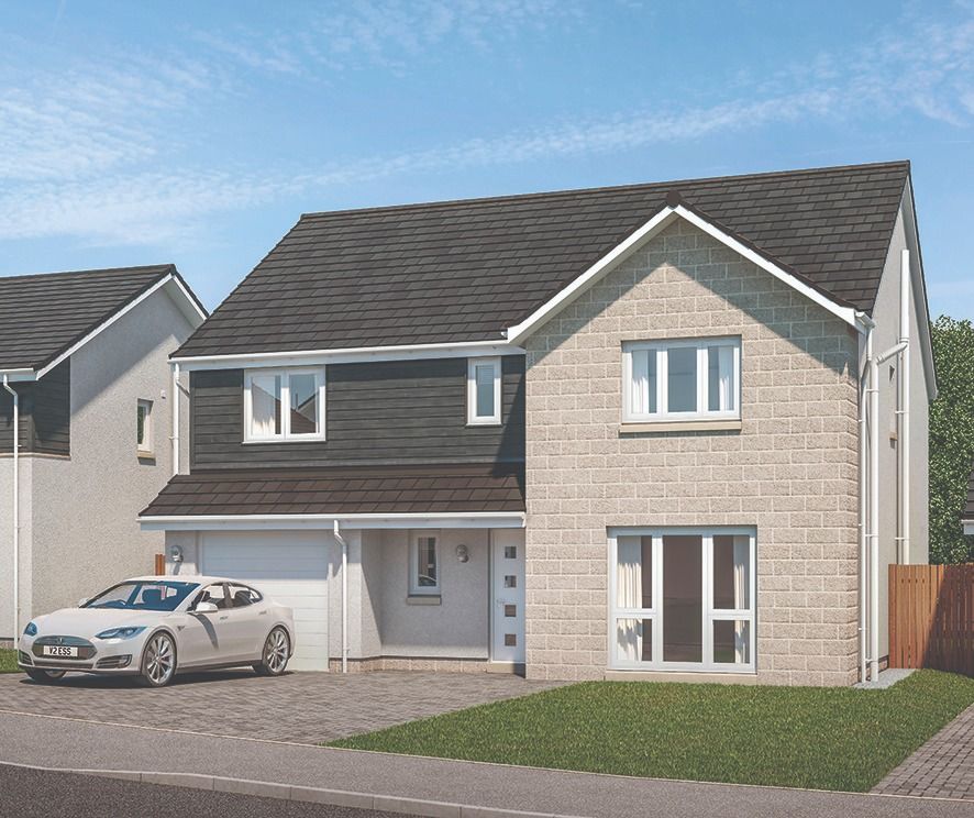 New home, 4 bed detached house for sale in The Devonshire, Strathaven, South Lanarkshire ML10, £432,500