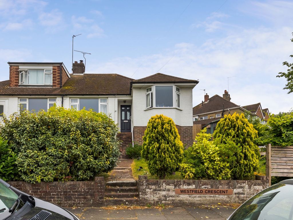 2 bed semi-detached bungalow for sale in Westfield Crescent, Brighton BN1, £450,000