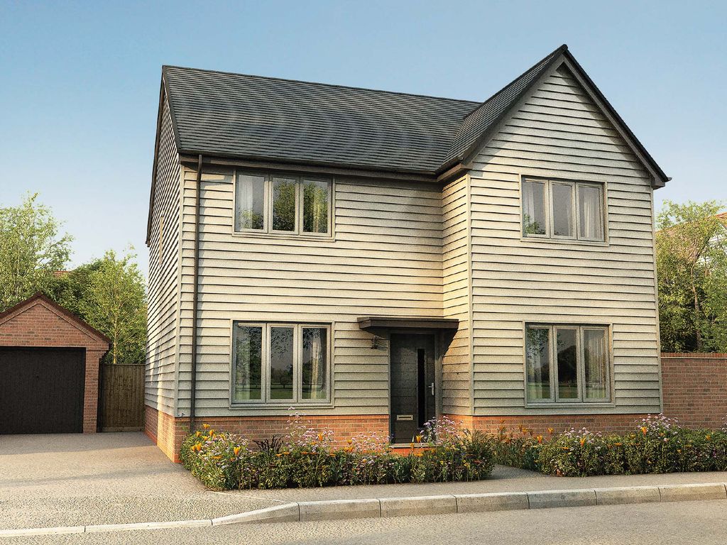 New home, 4 bed detached house for sale in "The Harwood" at Prince Drive, Shrivenham, Swindon SN6, £500,000
